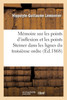 Mémoire sur les points d'inflexion et les points Steiner dans les lignes du troisième ordre