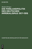 Die Finnlandpolitik des deutschen Imperialismus 1917-1918