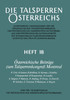 Osterreichische Beitrage Zum Talsperrenkongress Montreal