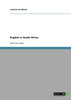 English in South Africa
