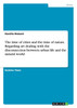 The time of cities and the time of nature. Regarding art dealing with the disconnection between urban life and the natural world