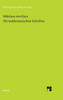Schriften in deutscher Übersetzung / Die mathematischen Schriften