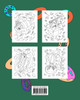Kawaii Food and Squid Coloring Book