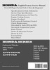 Honda Acty English Factory Service Manual