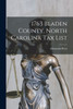 1763 Bladen County, North Carolina tax List