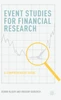 Event Studies for Financial Research