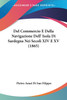 Del Commercio E Della Navigazione Dell' Isola Di Sardegna Nei Secoli XIV E XV (1865)