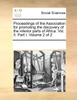Proceedings of the Association for promoting the discovery of the interior parts of Africa. Vol. II. Part I.  Volume 2 of 2