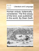 Human ordure, botanically considered. The first essay, of the kind, ever published in the world. By Dean Swift.