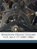 Bowdoin Orient Volume v.15, no.1-17 (1885-1886)