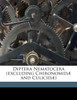 Diptera Nematocera (excluding Chironomidæ and Culicidæ) Volume 1