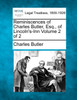 Reminiscences of Charles Butler, Esq., of Lincoln's-Inn Volume 2 of 2