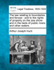 The law relating to boundaries and fences