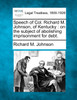 Speech of Col. Richard M. Johnson, of Kentucky