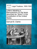 Letters debating a Memorandum on the taxes described as "direct" in the Constitution of the United States.