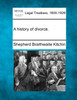 A history of divorce.