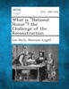 What Is National Honor? the Challenge of the Reconstruction