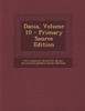 Dania, Volume 10