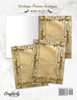 Vintage Frame Antique Stationery Paper