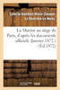 La Marine au siège de Paris, d'après les documents officiels (Janvier 1872.)