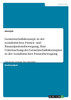 Gemeinschaftskonzept in der sozialistischen Frauen- und Emanzipationsbewegung.Eine Untersuchung des Gemeinschaftskonzeptes in der sozialistischen Frauenbewegung