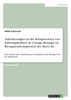 Anforderungen an die Kompetenzen von Führungskräften als Change-Manager im Reorganisationsprozess der Bayer AG