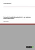 Preisaufsicht und Missbrauchsaufsicht in der deutschen Elektrizitätswirtschaft
