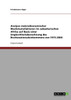 Analyse makroökonomischer Wachstumsfaktoren im subsaharischen Afrika auf Basis einer Ungleichheitsberechnung des Bruttonationaleinkommens von 1975-2000