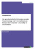 Die gesellschaftliche Dimension sozialer Verantwortung von Unternehmen am Beispiel des Corporate Citizenship in Deutschland