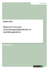 Balanced Scorecard. Anwendungsmöglichkeiten in Ausbildungsstätten