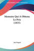 Memoire Qui A Obtenu Le Prix (1835)