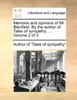Memoirs and opinions of Mr. Blenfield. By the author of Tales of sympathy. ...  Volume 2 of 2