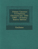 Juliani Canonici Civitatensis Chronica (Aa. 1252-1364). - Primary Source Edition