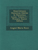 Dissertationes Homericae Habitae In Florentino Lyceo, Volume 2 - Primary Source Edition