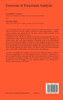 Exercises in Functional Analysis