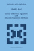 Linear Difference Equations with Discrete Transform Methods
