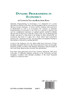 Dynamic Programming in Economics