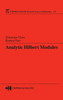 Analytic Hilbert Modules
