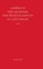 Jahrbuch der Göttinger Akademie der Wissenschaften, Jahrbuch der Göttinger Akademie der Wissenschaften (2010)