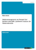 Markenmana​gement am Beispiel der Berliner Aids-Hilfe. Qualitativ​e Analyse der Markeniden​tität