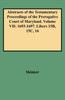 Abstracts of the Testamentary Proceedings of the Prerogative Court of Maryland. Volume VII