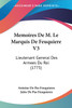 Memoires De M. Le Marquis De Feuquiere V3