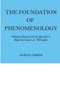 The Foundation of Phenomenology