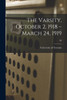 The Varsity, October 2, 1918 - March 24, 1919; 38