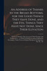 An Address of Thanks to the Broad-Bottoms, for the Good Things They Have Done, and the Evil Things They Have Not Done, Since Their Elevation