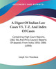 A Digest Of Indian Law Cases V5, T-Z, And Index Of Cases
