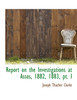 Report on the Investigations at Assos, 1882, 1883, pt. I