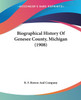 Biographical History Of Genesee County, Michigan (1908)