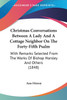 Christmas Conversations Between A Lady And A Cottage Neighbor On The Forty-Fifth Psalm