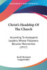 Christ's Headship Of The Church